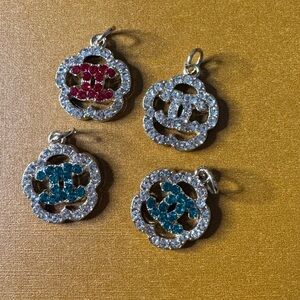 Repurpose Logo Charms zipper pull stamped pick one